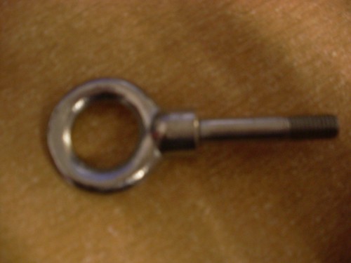 Galvanized eye bolt m10 50mm - eye,