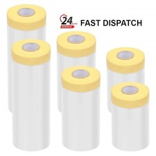 Pre-Taped Dust Sheets for