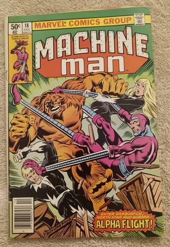 Marvel comics machine - man, #