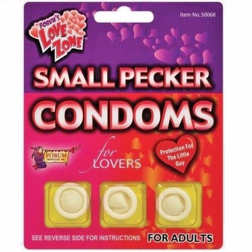 Small willy condoms joke - willy,