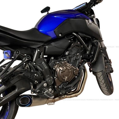 Mt07 full exhaust sytem tracer - full,