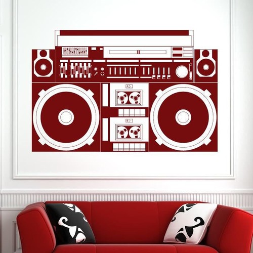 Ghetto blaster stereo - ghetto,