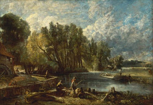 John constable stratford mill - john,