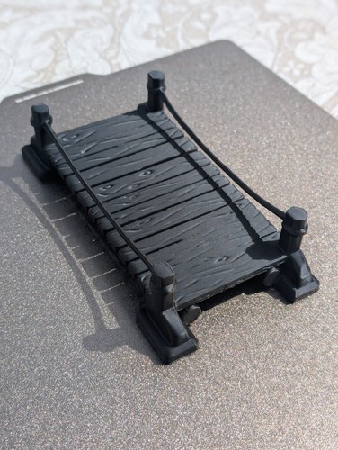 Rope bridge terrain - rope,