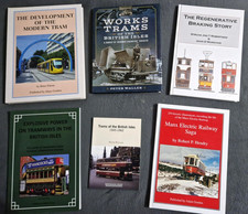 Trams of the British Isles Tramways Trolleybuses Book set combined bundle