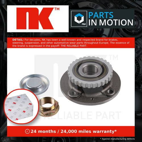 Wheel bearing kit fits - wheel,
