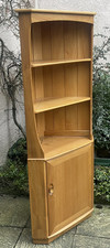 STUNNING RETRO ERCOL CORNER CABINET VERY CLEAN CONDITION    WE DELIVER