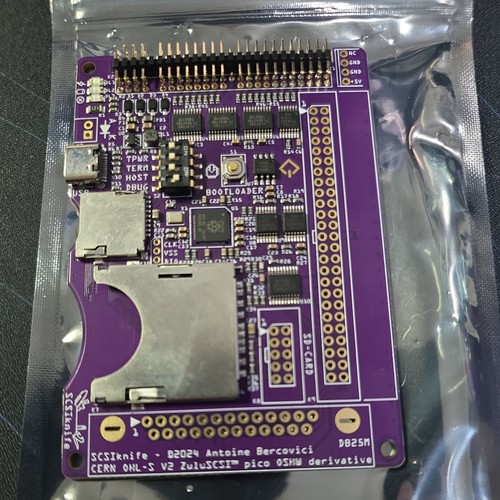 Zulu scsi emulator - 2.5, card