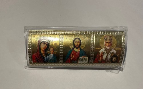 Orthodox car triptych icon - car,
