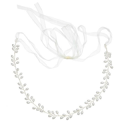 Simple pearl wedding - simple, dress