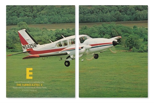 Piper aztec turbo aircraft - aztec, e