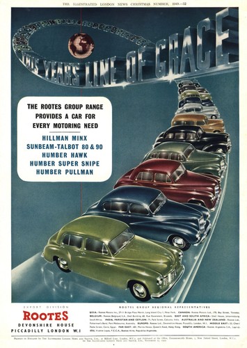 Rootes group humber - group,