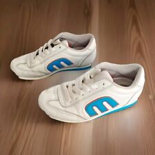 Etnies Lo Cut 2 White Leather Trainers 2010 Size UK 7 EU 41 US 8 Skater Boy/Girl