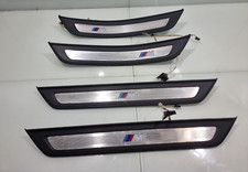BMW 5 SERIES G30 G31 M SPORT DOOR KICK PLATES SILLS 2 PAIR SET 8064906 8064905
