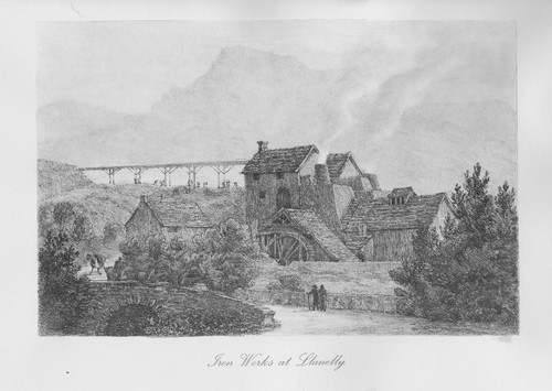 Iron works llanelly wales - works, llanelly,