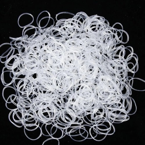 1000pcs mini hair elastics - 1000pcs,