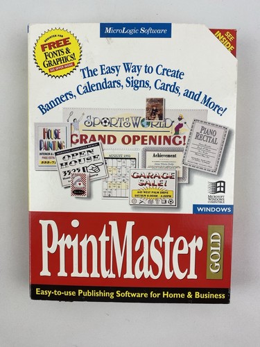 Printmaster gold for - gold, windows