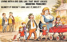 BAMFORTH  MIXED COMIC POSTCARD