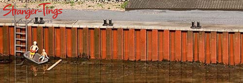 Faller quay wall kit 87 - kit, ii