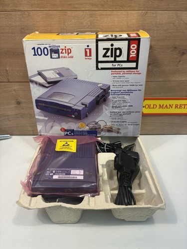 Iomega zip 100 external drive - zip,