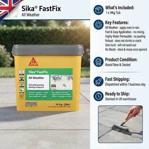 Durable all weather jointing - all,