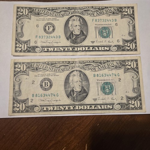 Series 1988 dollar bills - series,