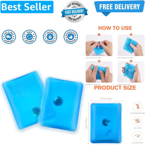 Reusable hand warmers 2pcs - reusable,