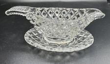 Cut Glass Mint Sauce Boat Jug