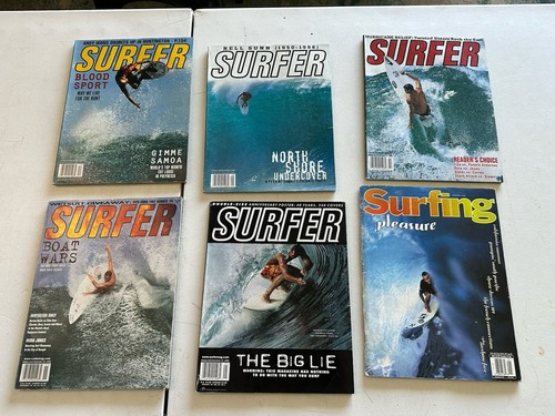 Vintage surfer magazines - surfer,