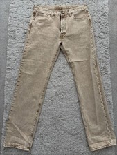 Levi’s 501 Washed Beige Jeans 34x34