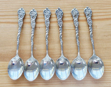 Swedish floral coffee spoons