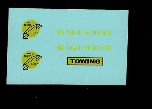 Budgie 244 breakdown - budgie, truck