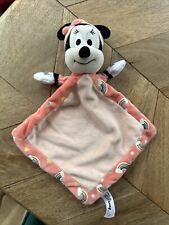 Disney Simba Toys COMFORTER SOFT TOY pink minnie blanket blankie soother