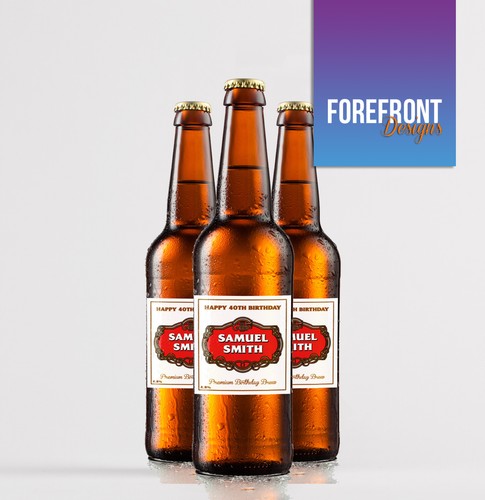 Personalised beer lager spoof - beer/lager,