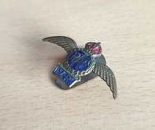 WW2 British Home Front Royal Air Force Volunteer Reserve Lapel Badge c. 1938-39