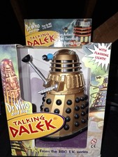 Dr Who Talking Dalek (5 Commands) With Flashing Lights From BBC TV Series