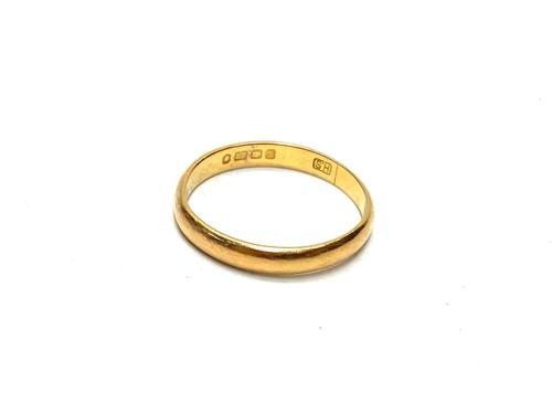 Stunningly simple 22ct - 22ct, gold