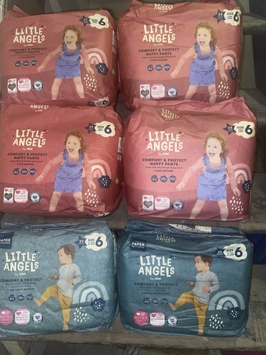 Little angels size nappy - size, 6