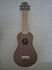 Ukulele Brown Ashbury With Case Model Number AU12 With Black Case