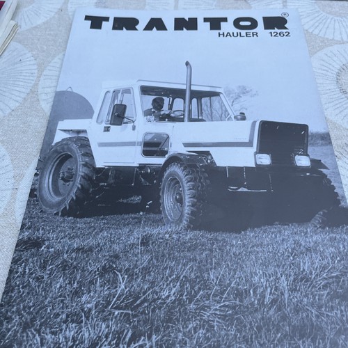 Trantor tractor with perkins - with,