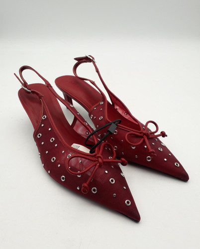 Women shoes red mesh - shoes,