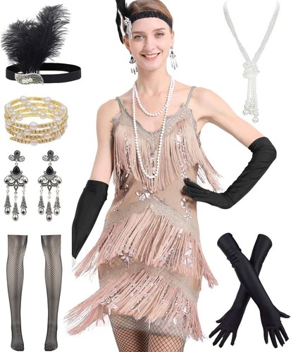 Women flapper dress 1920s - women's,