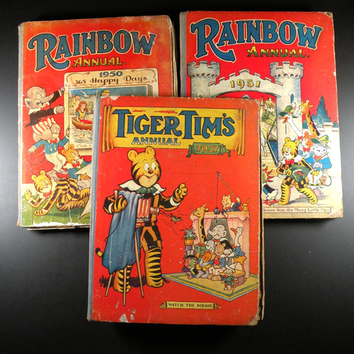 Vintage annuals 1950 1951 - annuals,
