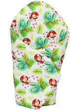 BABY SWADDLE WRAP SNUGGLE NEWBORN BLANKET PRAM QUILT SLEEPING BAG INFANT MERMAID