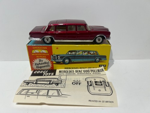 Corgi toys 247 mercedes - corgi, 600