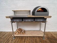 Outdoor Garden Pizza Oven Industrial Table