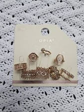 8 x Primark Rose Gold Rings