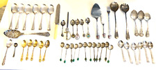 Vintage Cutlery Silver Plate EPNS Souvenir Forks Spoons  bundle joblot