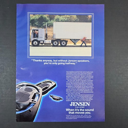 1982 jensen car audio vintage - jensen,