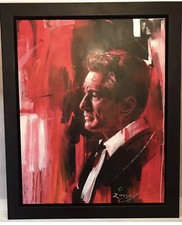 Zinsky Original  Oil on canvas Robert De Niro